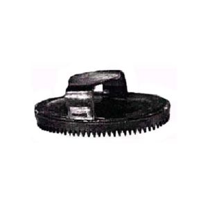 Rubber brush for horse